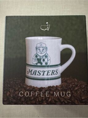 NEW IN BOX- The Masters Gnome Porcelain Coffee Mug- Augusta National